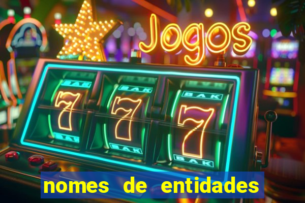 nomes de entidades do mal